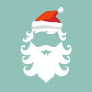 Santa Claus hipster fashion style N5