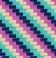 seamless diagonal brick pattern