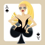 Ace of Babes (Spades)