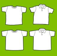 T-shirt template N6