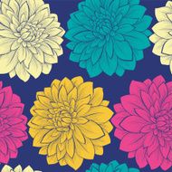 Beautiful seamless background with flowers N11