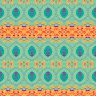 Seamless Pattern in Ethnic Style N34