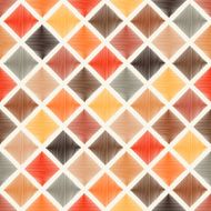 seamless rhombus tiles pattern