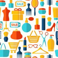 Beauty fashion sale and shopping seamless background N3