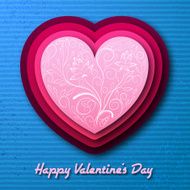 happy valentine's day background cards concepts Vector illustration design N41