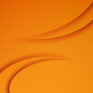 Orange vector Abstract background with curves lines N3