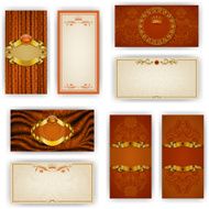 Elegant template for vip luxury invitation N29
