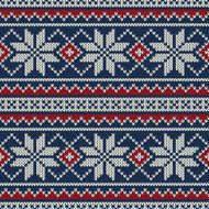 Winter Holiday Seamless Knitting Pattern N10