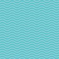 Wave pattern background Vector background blue green