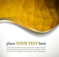 Background with waves and polygons N8