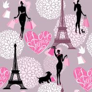 Seamless pattern Background for fashion or retail design