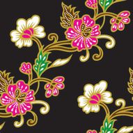 The flow of flower artistic visionary garden and beautiful design patterns