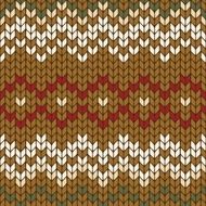 Seamless knitted geometric pattern vector illustration 10 eps N2
