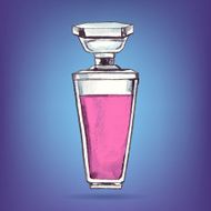 Beautiful perfume bottle N14