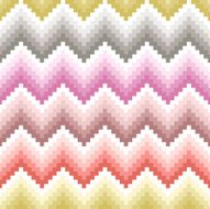 Seamless geometric chevron pattern N3