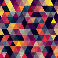 seamless triangle geometric pattern