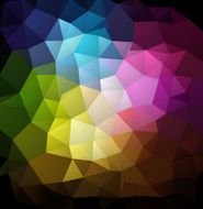 Abstract colorful geometric background N19