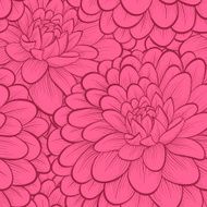 seamless background with flowers N14