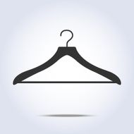 Hanger simple icon in vector