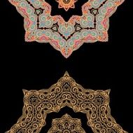 Decorative oriental ornament (vector)