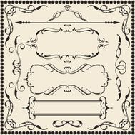 Ornate art set