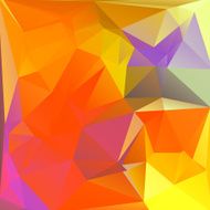 Abstract triangle geometric square colorful vector background N12