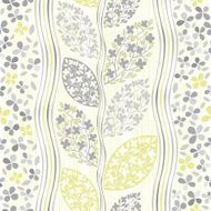 Seamless pattern of abstract blooming branches N2