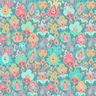 Seamless floral vector pattern N21
