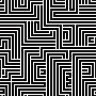 Maze seamless pattern N5