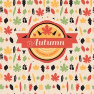 Seamless pattern with leaves N55
