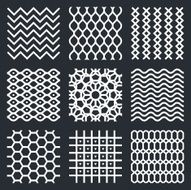 Vector geometric textures