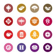 Chinese New Year Color Icons N3
