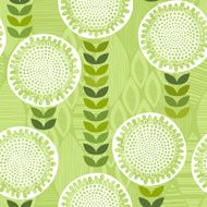 Seamless pattern of abstract flowers N6
