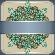Abstract decoration vintage background Vector 10 EPS N7