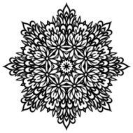 Abstract Flower Mandala Decorative element for design N11