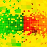abstract colorful check technology pattern background N4