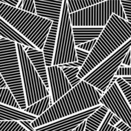 abstract black and white stripe pattern background N25