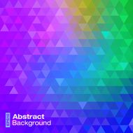 Colorful Bright Geometric Background N5