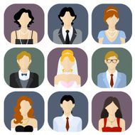 Different people icons N5
