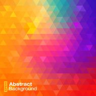 Colorful Bright Geometric Background N6