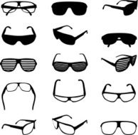 glasses silhouette N14