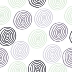 Seamless vector retro colored circle background N4