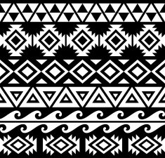 Aztec Seamless Pattern Design