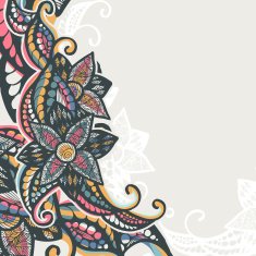 floral pattern background N9
