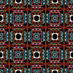 Abstract ethnic seamless pattern N35