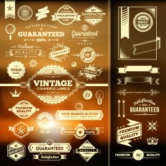 Hipster label set N3