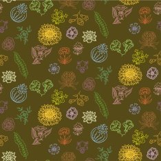 floral seamless pattern N346