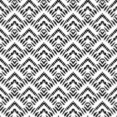 Hand drawn painted seamless pattern Vector illustration N64