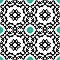 Abstract seamless floral pattern N60