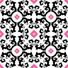 Abstract seamless floral pattern N62